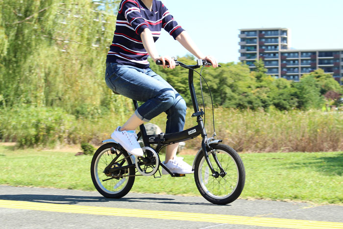 楽天市場】折りたたみ自転車 16インチ ミニベロ CHEVROLET シボレー