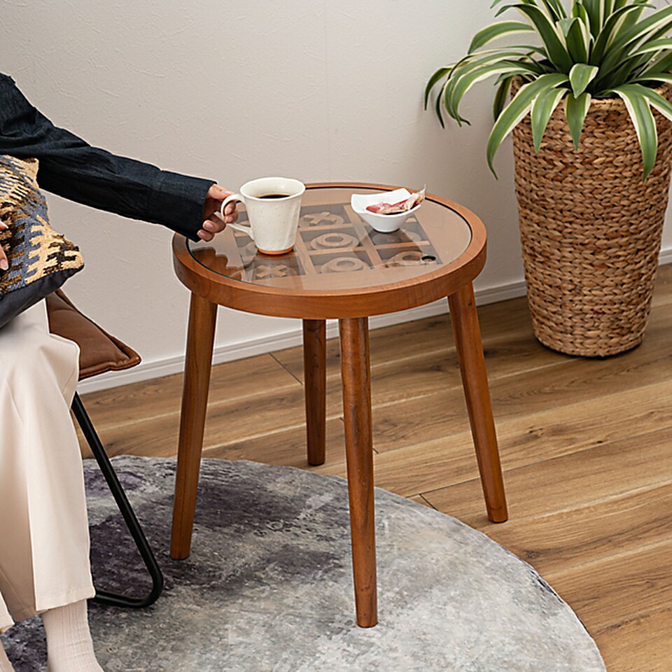 楽天市場】【6ヶ月保証付】 ボードゲームテーブル サイドテーブル 丸