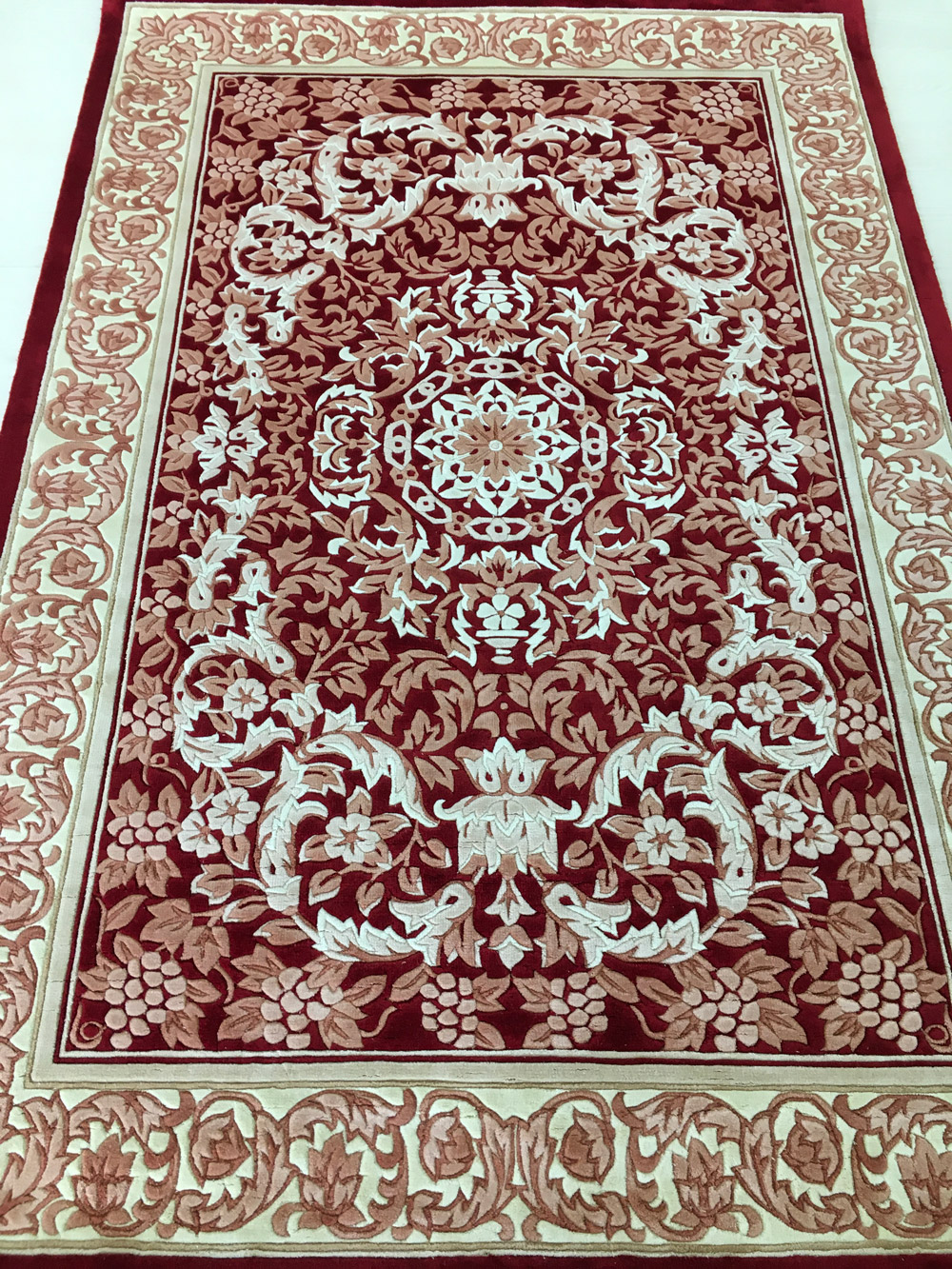 楽天市場】【中国段通 四川 シルク アクセントラグ】絨毯(じゅうたん