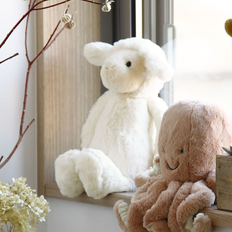 楽天市場】JELLYCAT（ジェリーキャット）Bashful Lamb Medium