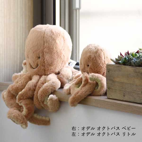 楽天市場】JELLYCAT（ジェリーキャット）Odell Octopus Little（オデル
