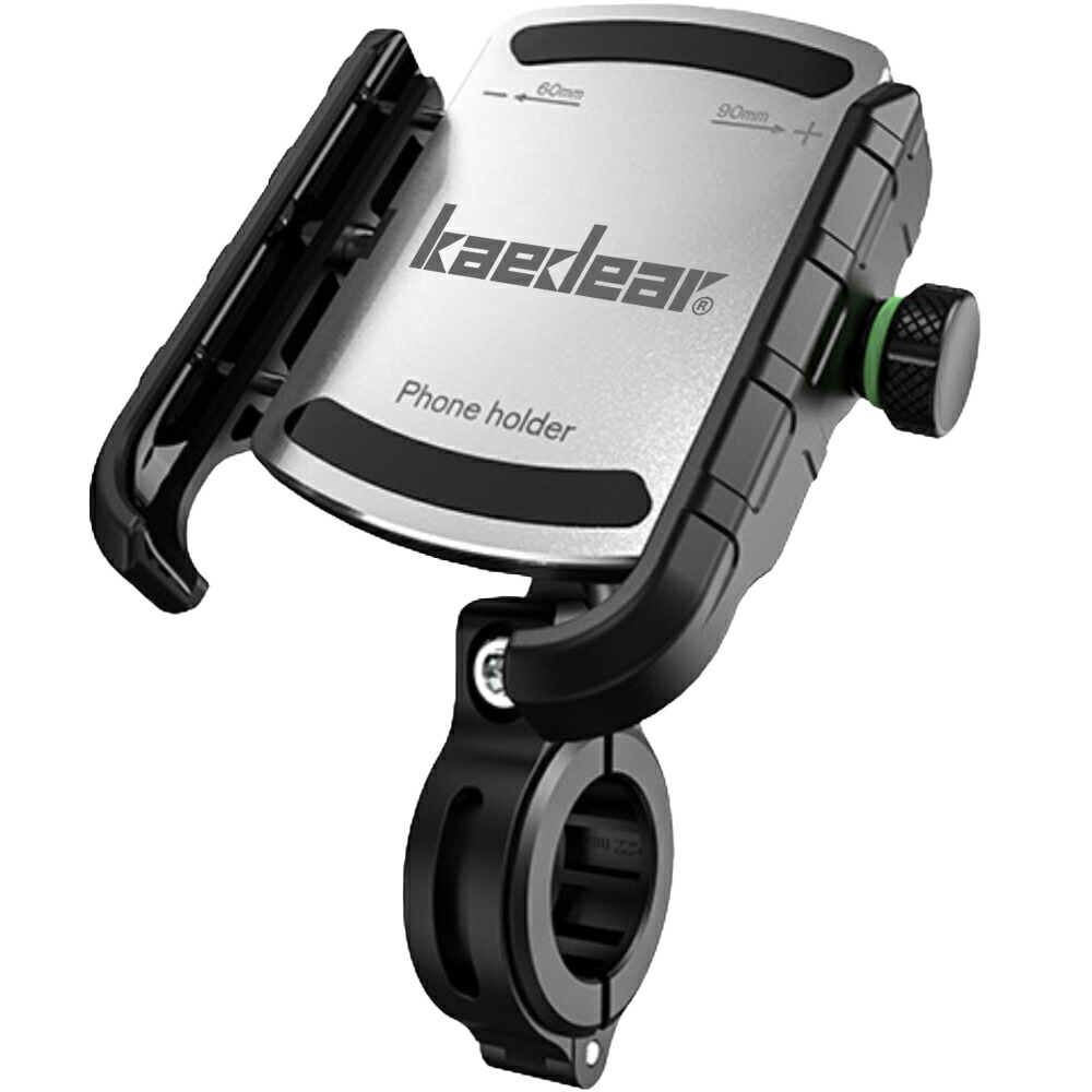 楽天市場】バイク スマホホルダー かっこいいアルミ仕様 振動吸収