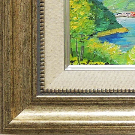 楽天市場】絵画 油絵 妙高と野尻湖 （松永利彦） 送料無料 【肉筆