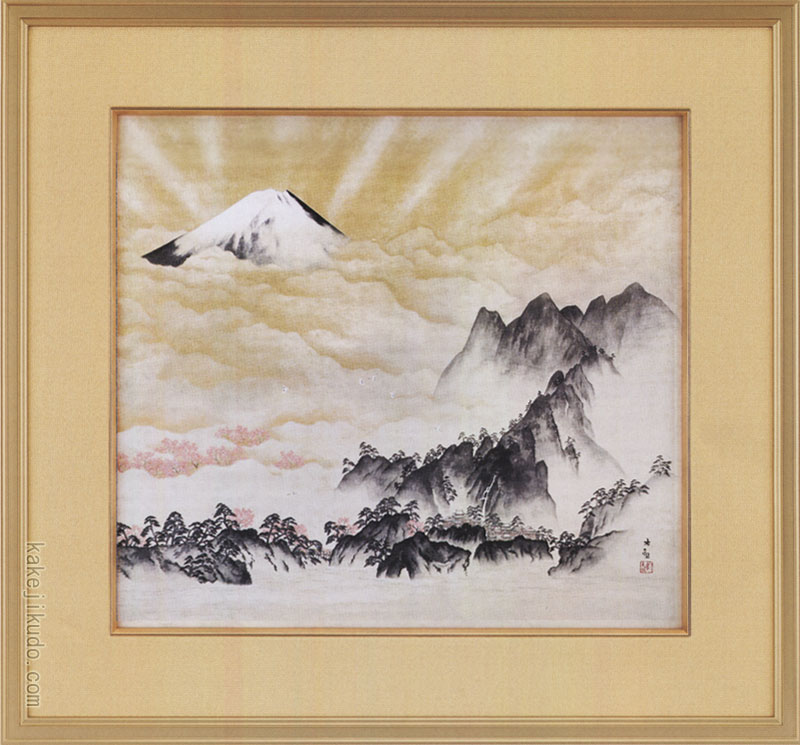 楽天市場】横山大観 絵画 蓬莱山 送料無料 【複製】【美術印刷】【巨匠