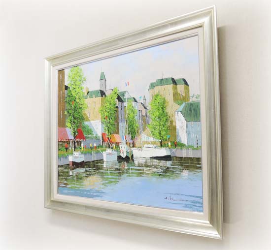 楽天市場】絵画 油絵 オンフルール F20号 （黒沢久） 送料無料 【肉筆