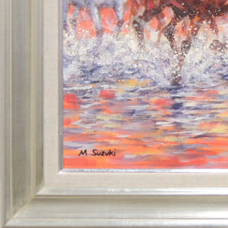 楽天市場】絵画 油絵 駆ける F30号 （鈴木満雄） 送料無料 【肉筆