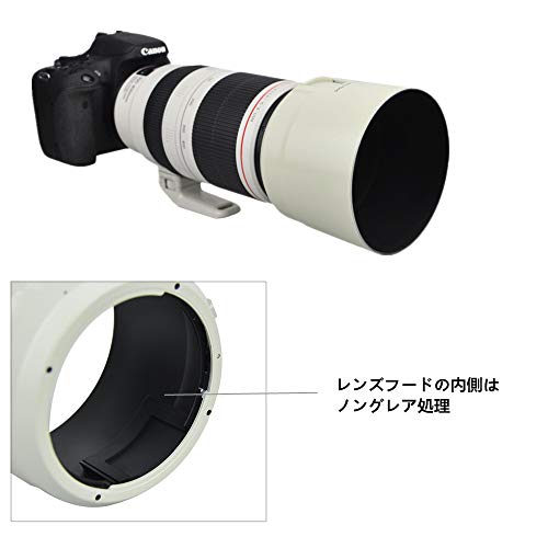 楽天市場】JJC 可逆式 レンズフード Canon ET-83D 互換 Canon EF 100