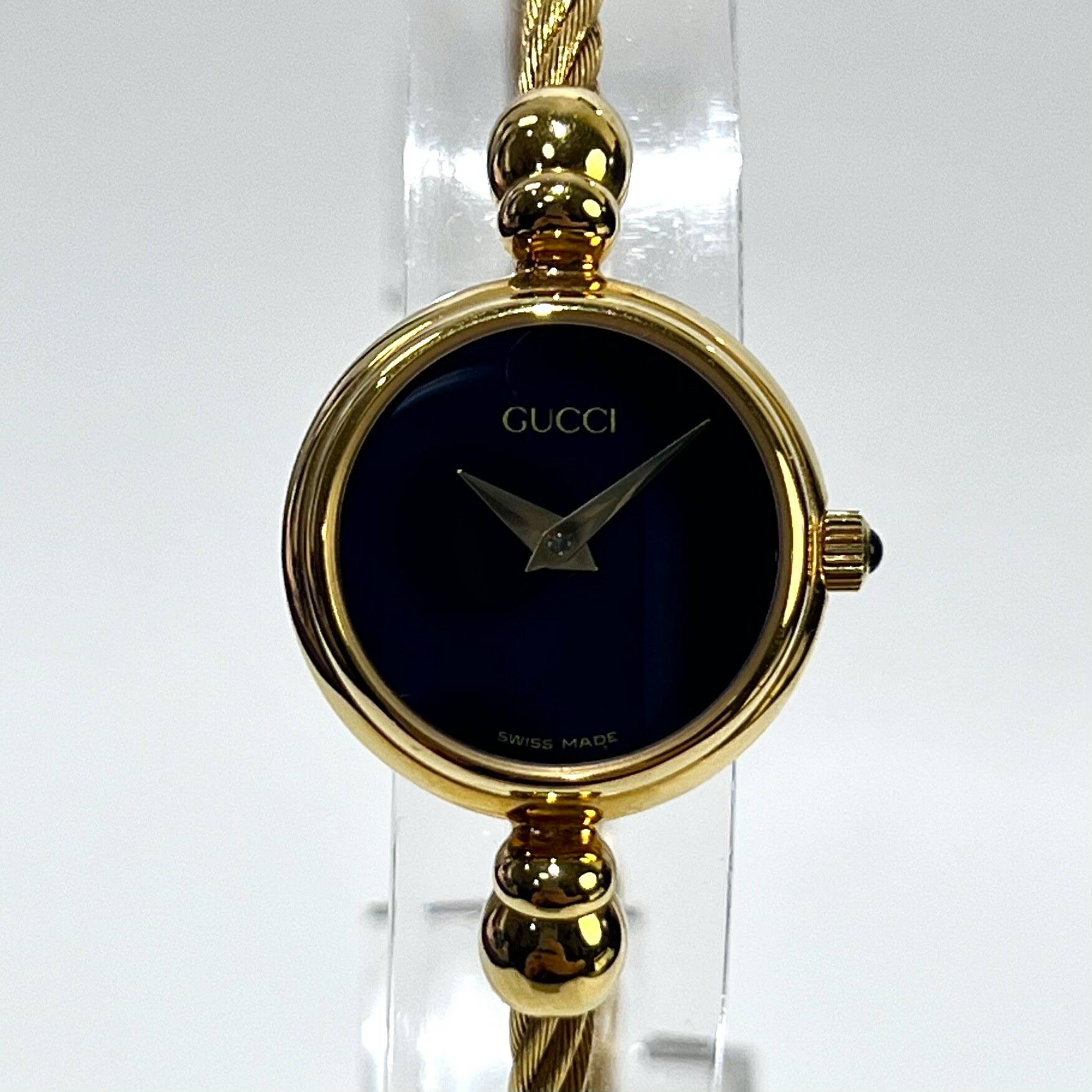 楽天市場】グッチ 時計 バングル ゴールドの通販