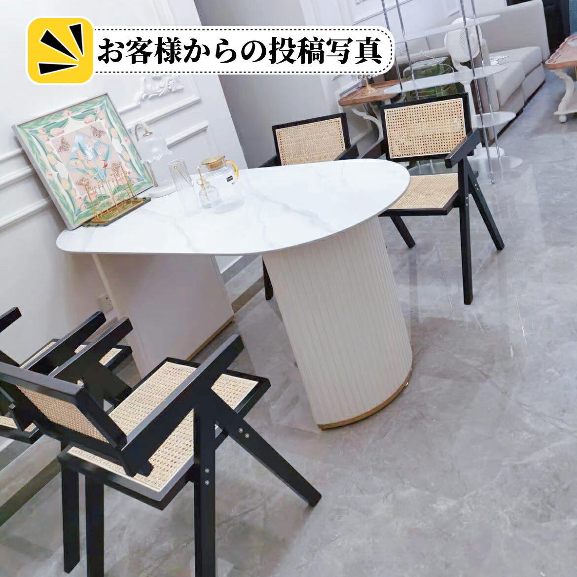 楽天市場】マラソン限定クーポン実施中 ダイニングチェア 藤編み 天然