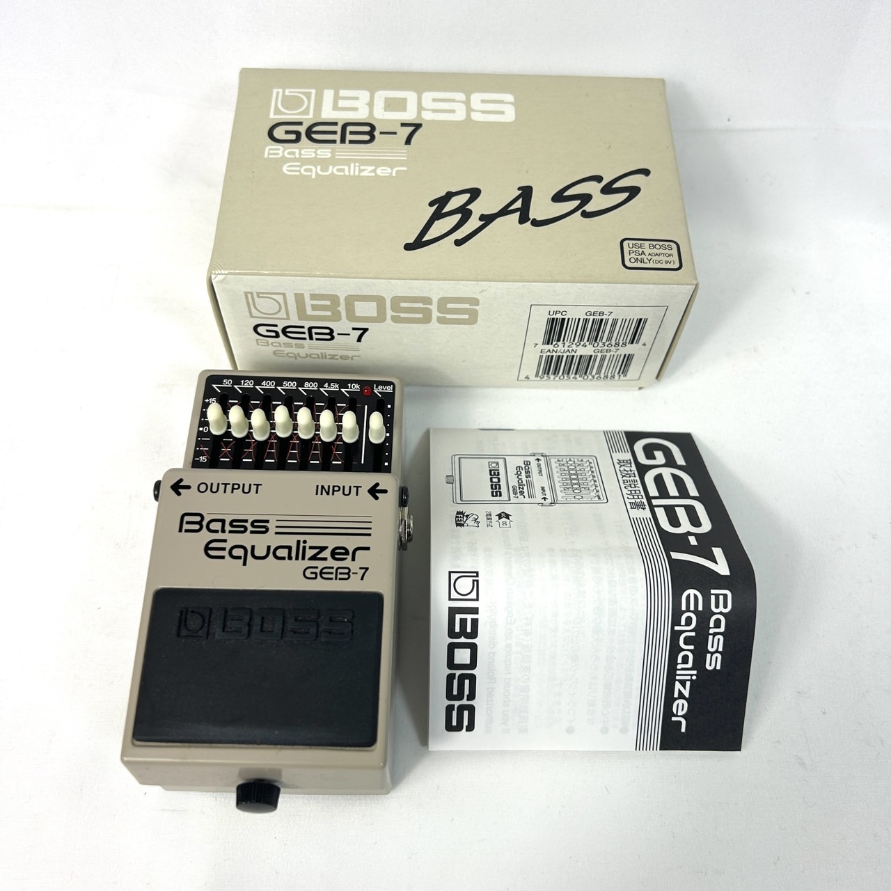 楽天市場】【中古】BOSS GEB-7 箱付き ボス Bass Equalizer ベース