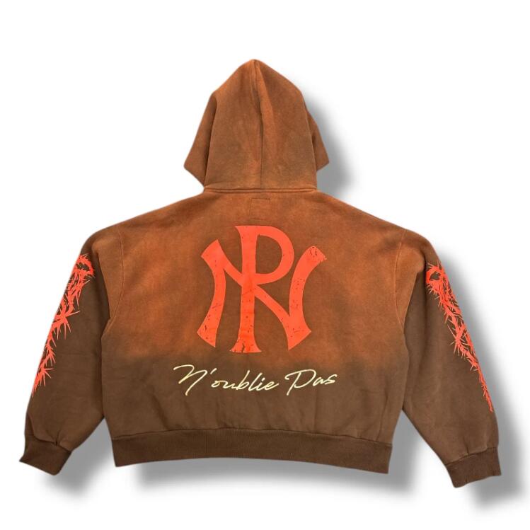 楽天市場】NOUBLIE PAS・ヌーブリーポー Reposado Zip-Up Hoodie 状態
