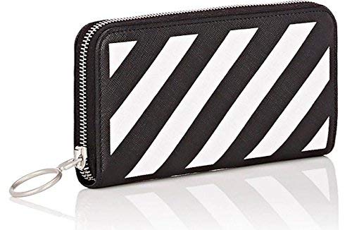 楽天市場】オフホワイト OFF-WHITE ストライプレザージップ DIAG 長