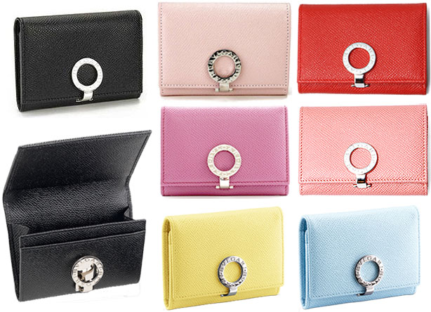 楽天市場】BVLGARI ブルガリブルガリ2つ折りカードケース 名刺入れ