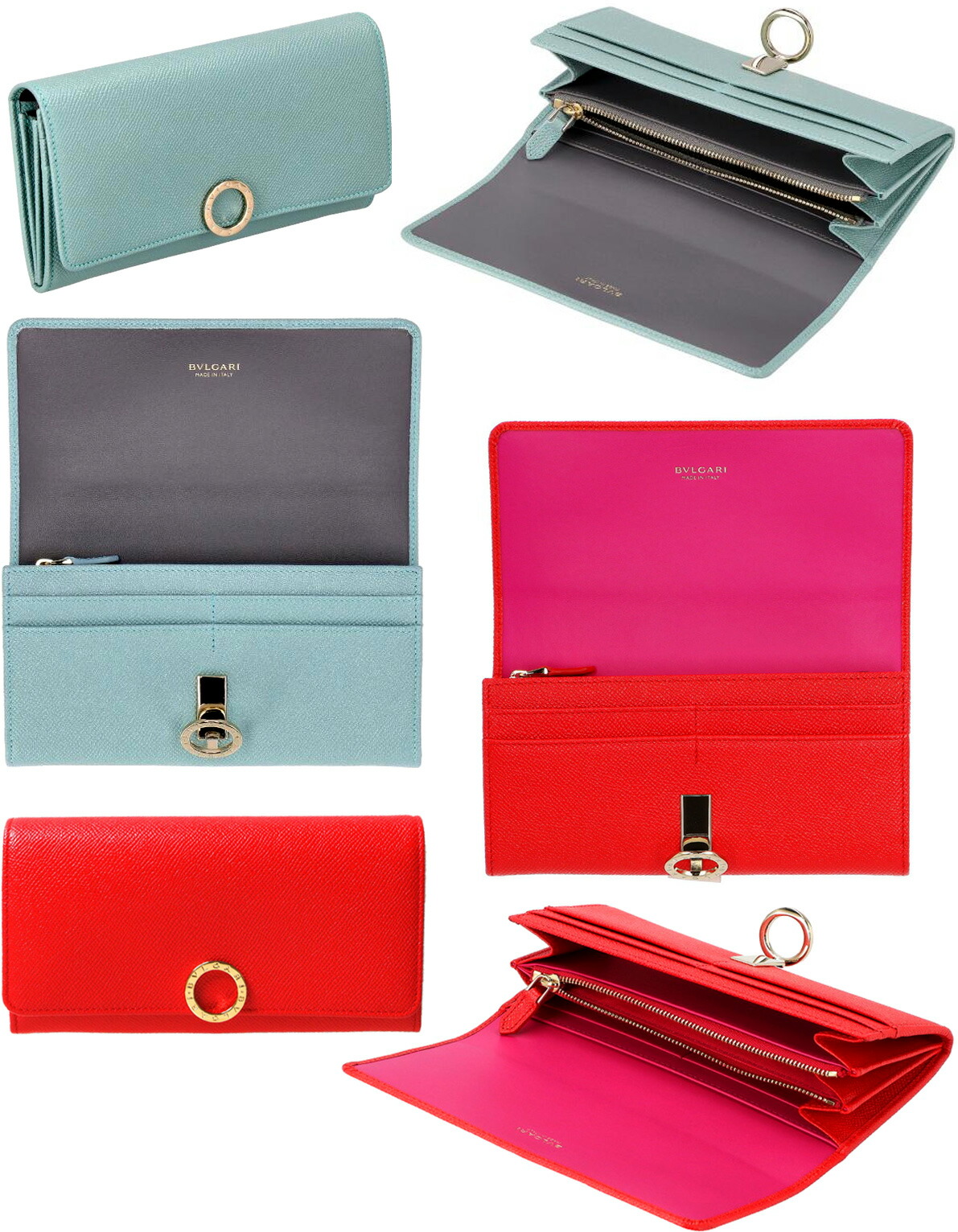 楽天市場】BVLGARI ブルガリ レディースおしゃれ小銭入れ付き二つ折り
