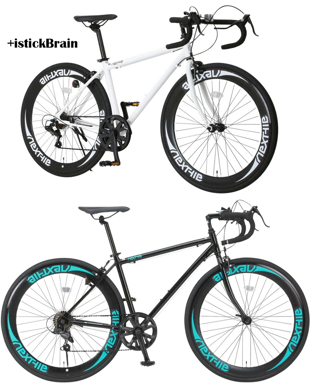 楽天市場】700C 約27インチ自転車軽量アルミフレームロードバイク