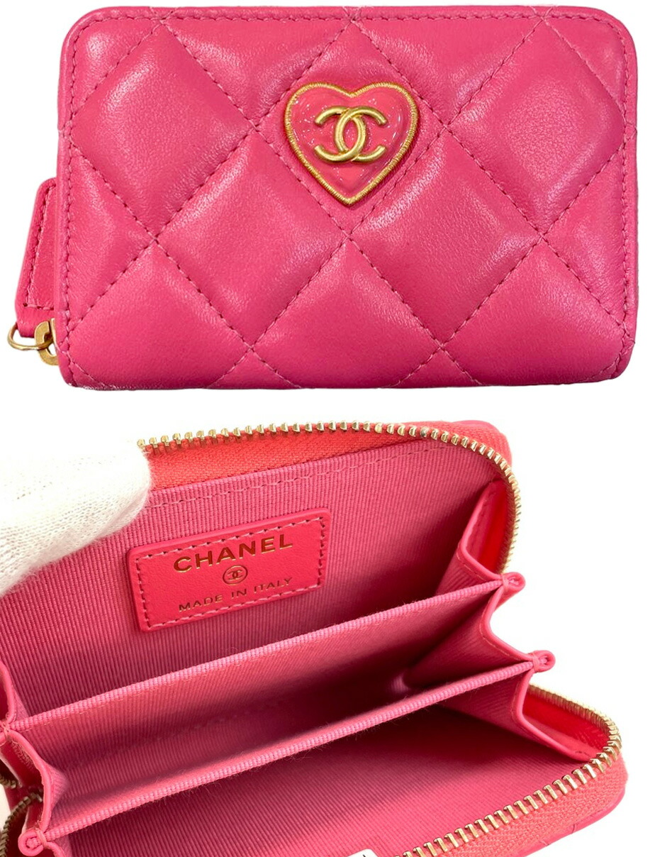 楽天市場】CHANEL シャネル レディースラウンドファスナーコインケース