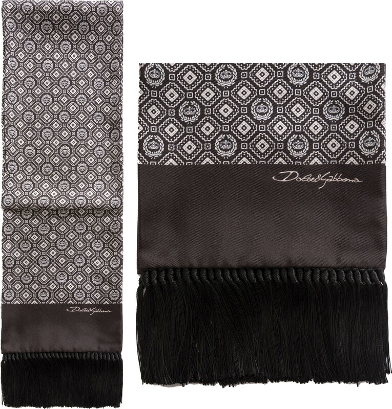 ドルチェ＆ガッバーナ(Dolce&Gabbana) メンズマフラー | 通販・人気