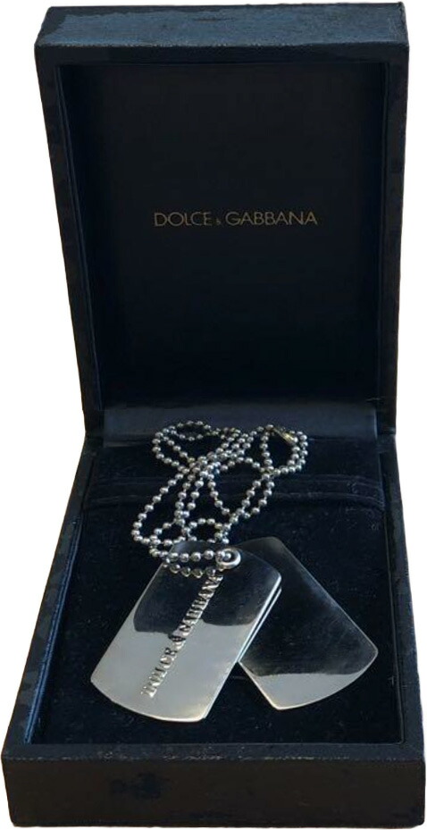 楽天市場】DOLCE&GABBANA D&Gドルチェ＆ガッバーナロゴ刻印ダブル