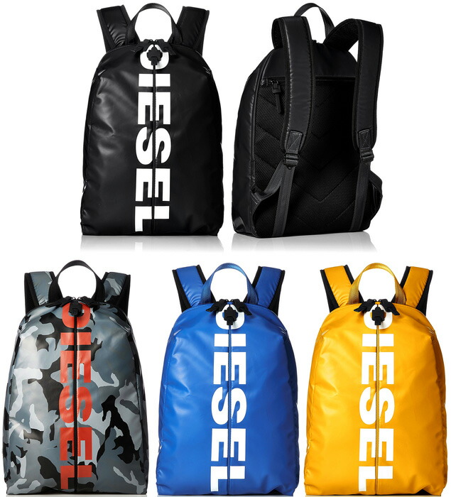 楽天市場】DIESEL ディーゼルセンターロゴ リュックサック便利な