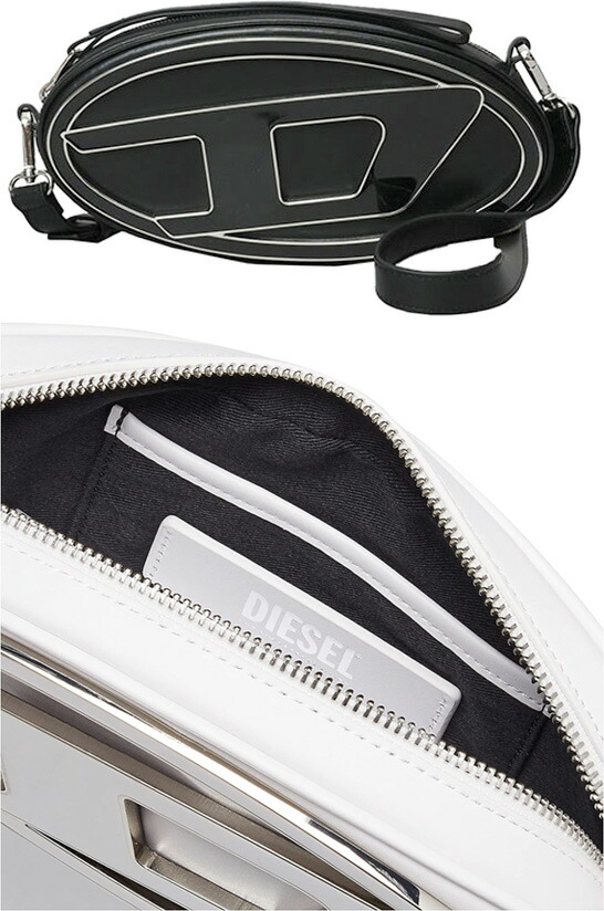 楽天市場】DIESEL ディーゼル レディース メンズオーバルDロゴ レザー