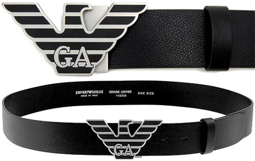 楽天市場】EMPORIO ARMANI ベルトメンズ エンポリオアルマーニGA