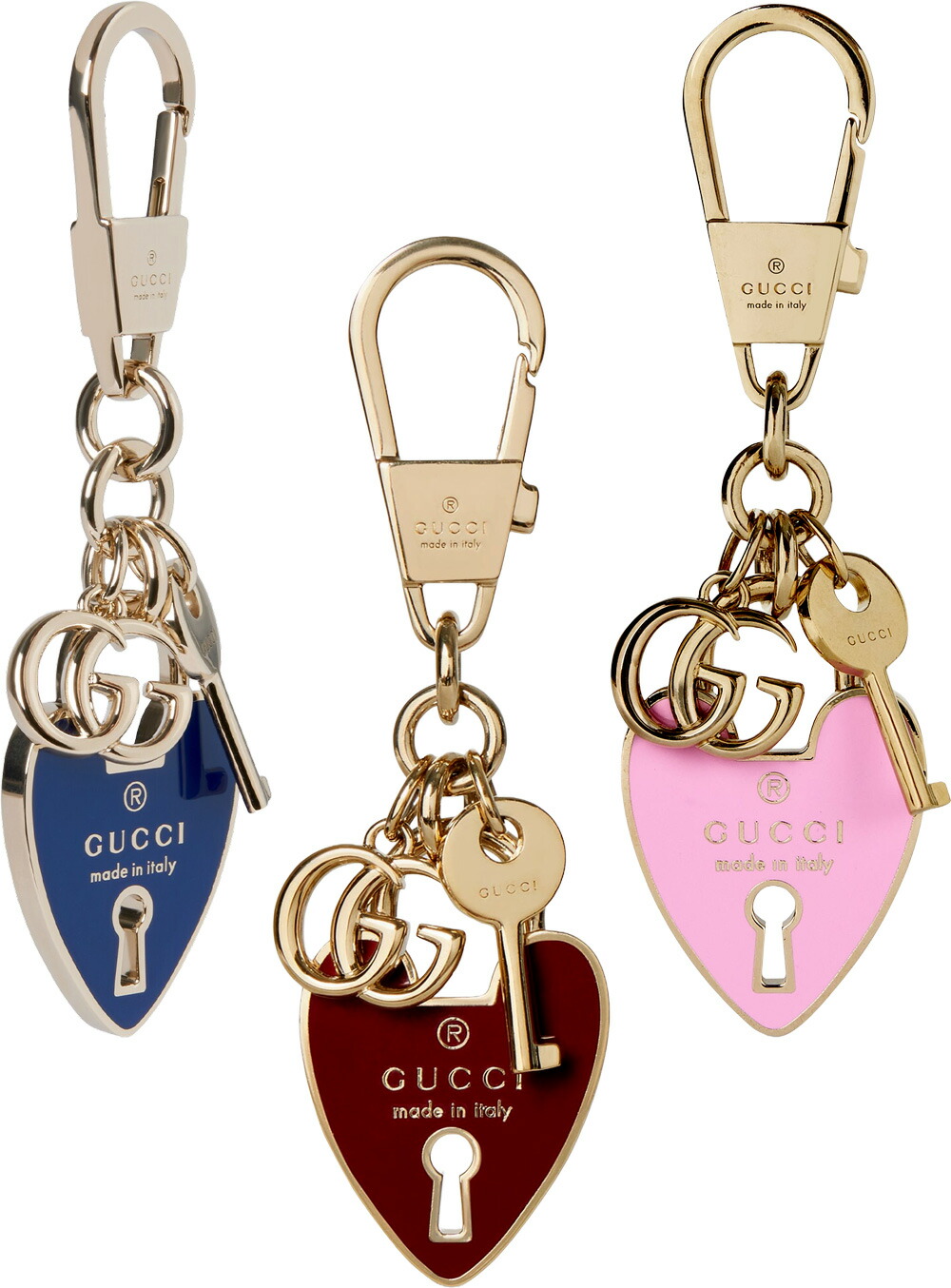 グッチ(GUCCI) キーケース ハート メンズキーケース・キーカバー