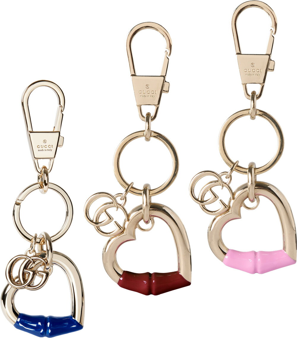 グッチ(GUCCI) キーケース ハート メンズキーケース・キーカバー