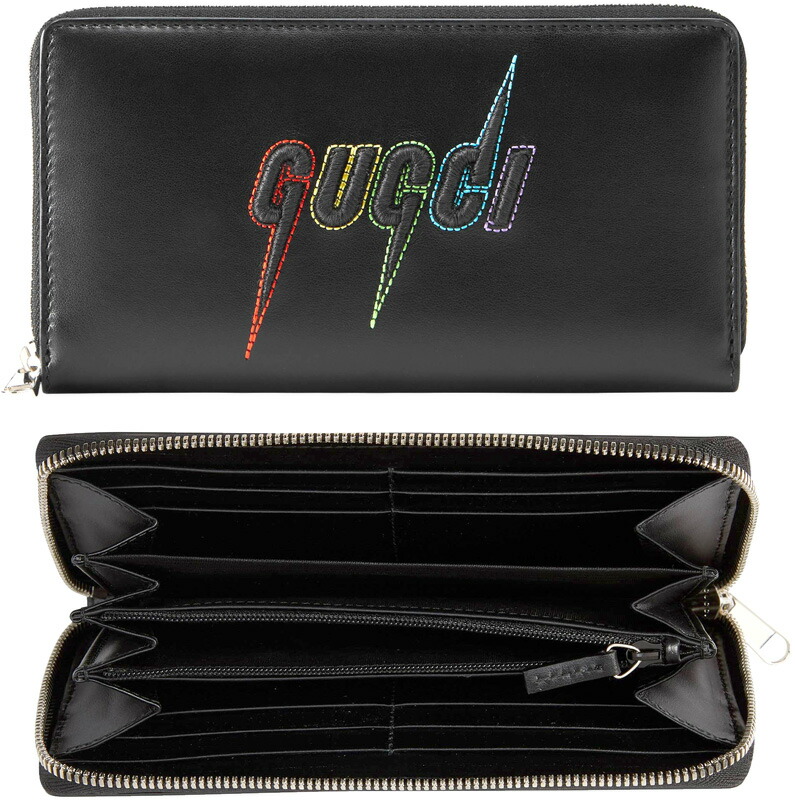 楽天市場】GUCCI グッチ 小銭入れ付きラウンドファスナー長財布