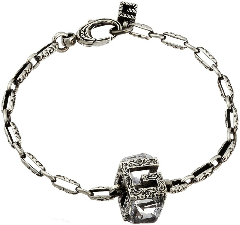 楽天市場】GUCCI グッチ メンズスクエアGキューブブレスレット