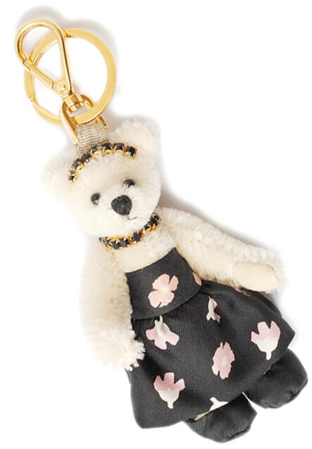 楽天市場】PRADA キーホルダープラダのリュックを背負ったテディーベア