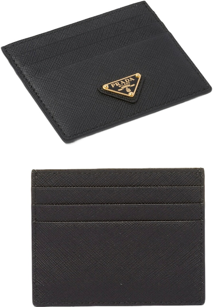 楽天市場】PRADA プラダ クレジットカードケースエナメルメタル