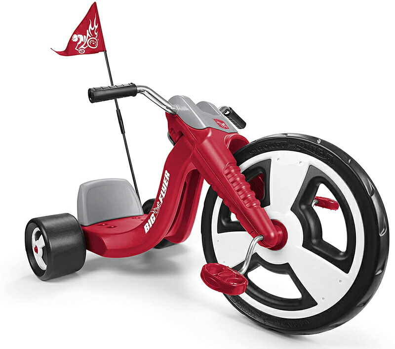 楽天市場】RADIO FLYER ラジオフライヤー前輪にペダルが付いた3輪車