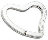 楽天市場】Tiffany&Co. ティファニーオープンハートキーリング