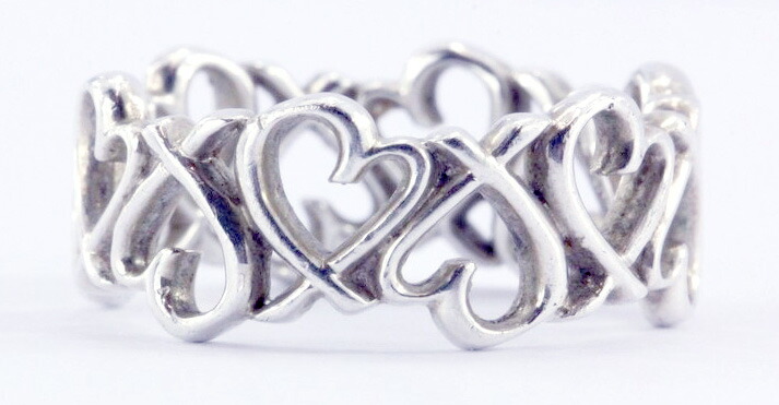 楽天市場】Tiffany＆Co. ティファニー指輪 ラビングハート バンド