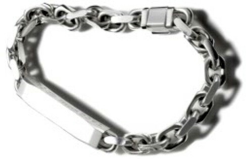 楽天市場】Tiffany&Co. ティファニーIDプレートチェーンブレスレット