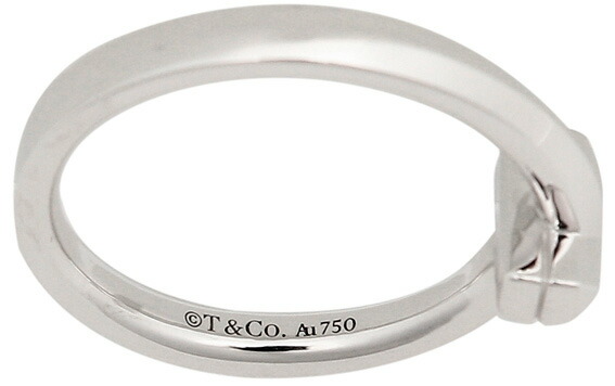 楽天市場】Tiffany&Co. ティファニーT レディース指輪18Kホワイト