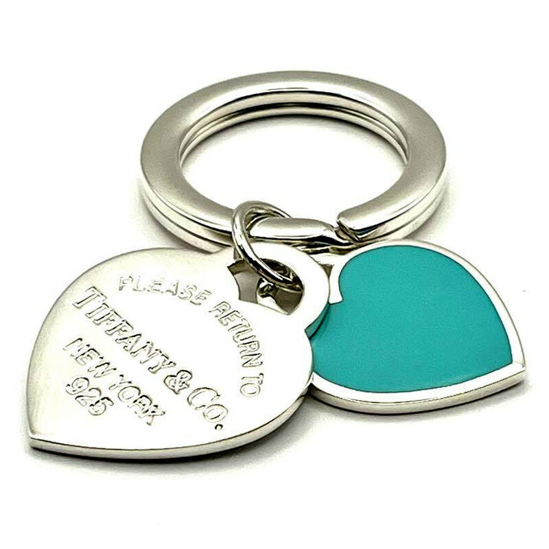 楽天市場】Tiffany&Co. ティファニー レディースRTTダブル ハート タグ