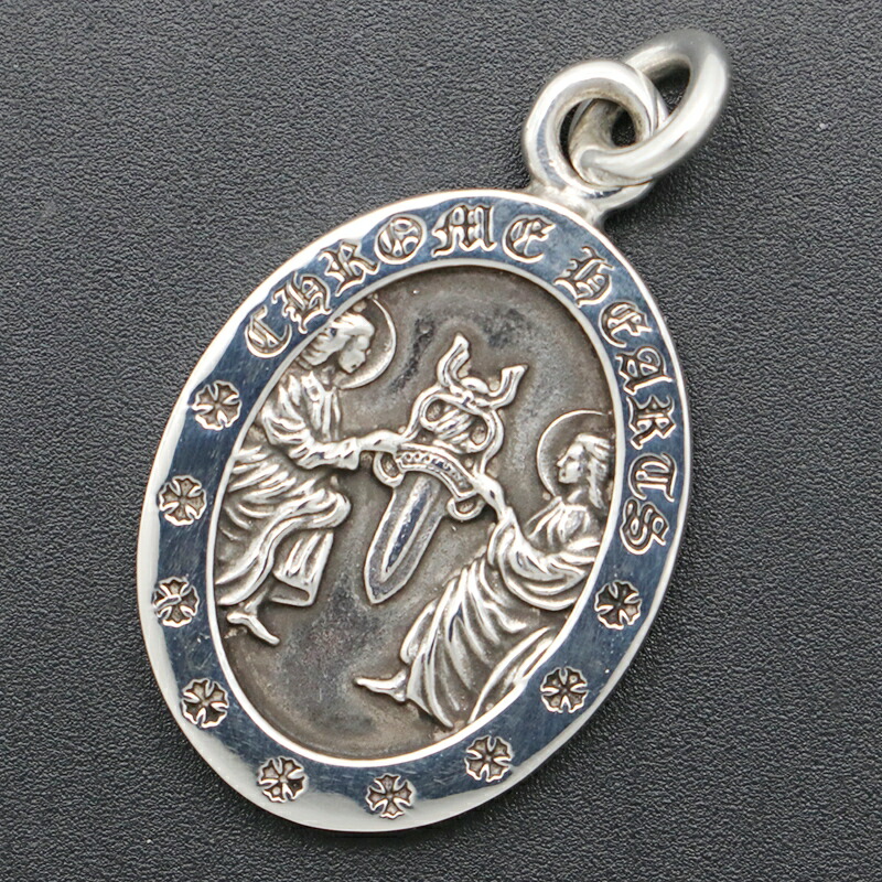 楽天市場】クロムハーツ【CHROMEHEARTS】ANGEL MEDAL OVAL V2