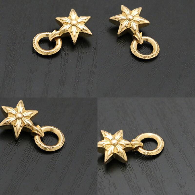 楽天市場】クロムハーツ【CHROMEHEARTS】【22K】6ポイントスター