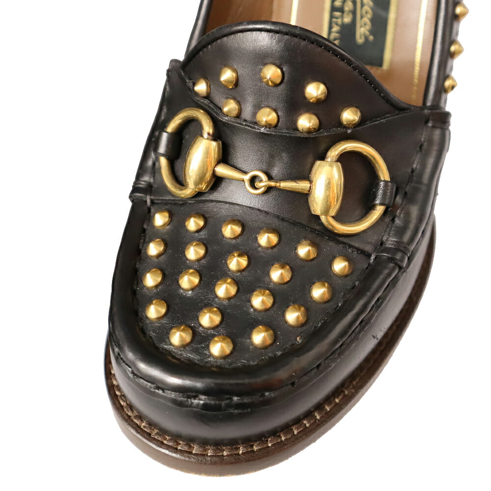 楽天市場】GUCCI【グッチ】313111 スタッズハイヒール ヒール約11.5cm