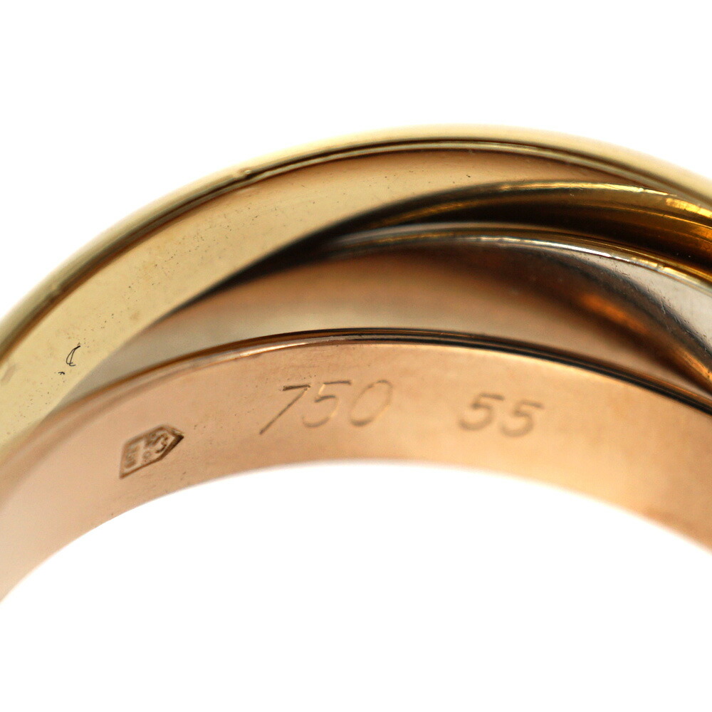 楽天市場】CARTIER【カルティエ】トリニティリング 指輪 スリーカラー
