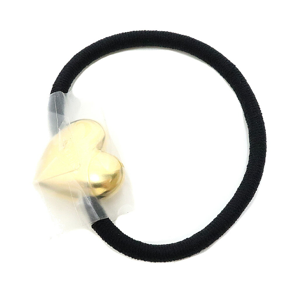 楽天市場】セリーヌ Celine ヘアゴム ハート ゴールド×ブラック 金属