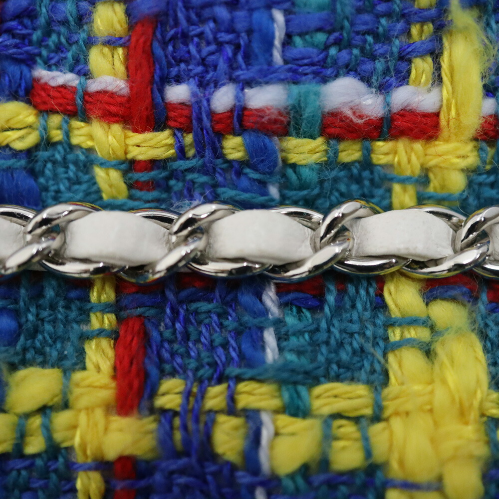 楽天市場】シャネル Chanel ツイードトートバッグ カラフル 【中古