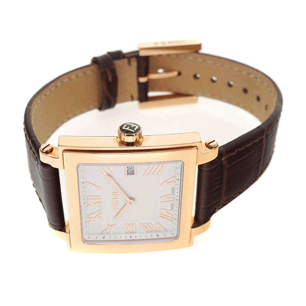 楽天市場】FENDI 【フェンディ】 007-60500G クアドロ クォーツ 5気圧