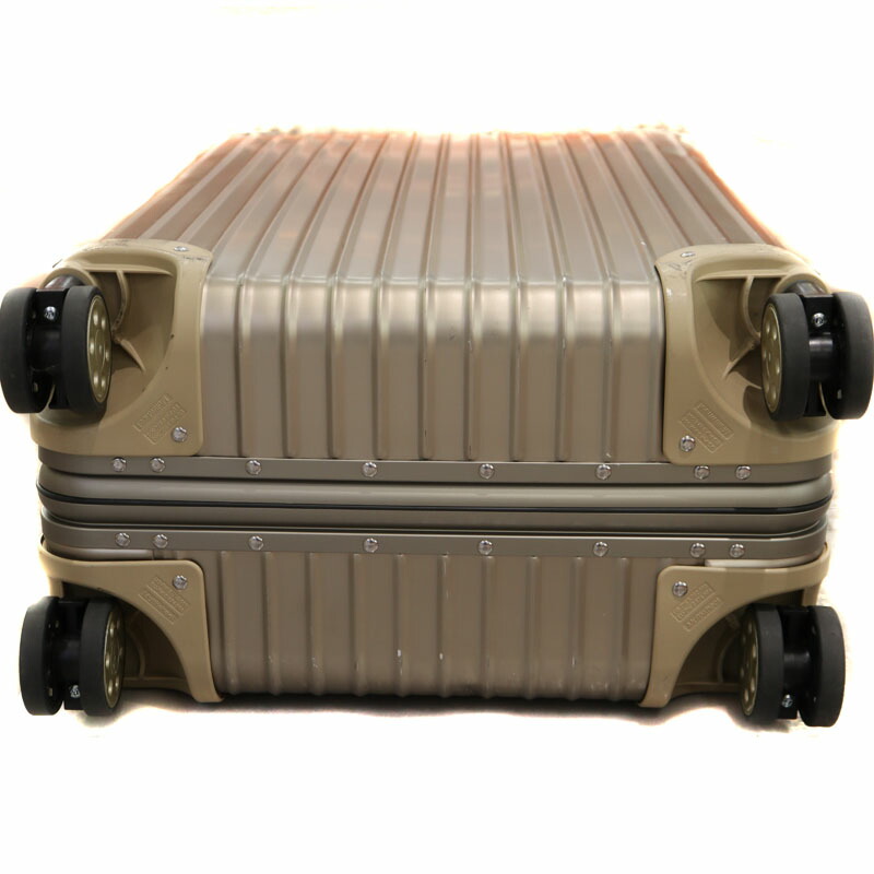 楽天市場】RIMOWA【リモワ】 920.63.03.4 トパーズチタニウム スーツ