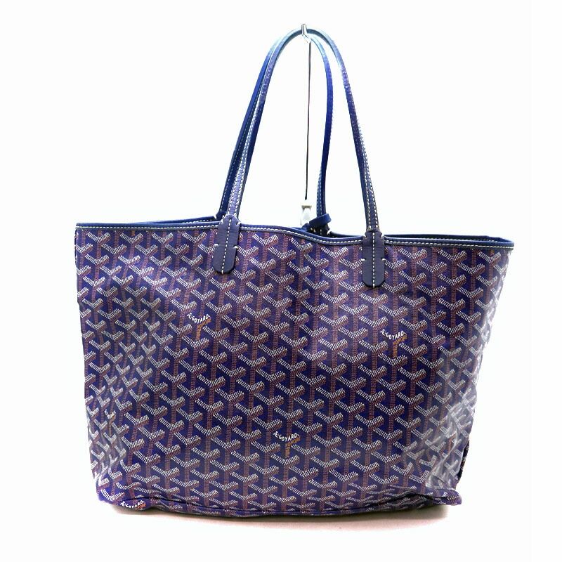 楽天市場】GOYARD【ゴヤール】 サンルイPM トートバッグ PVC 紺系