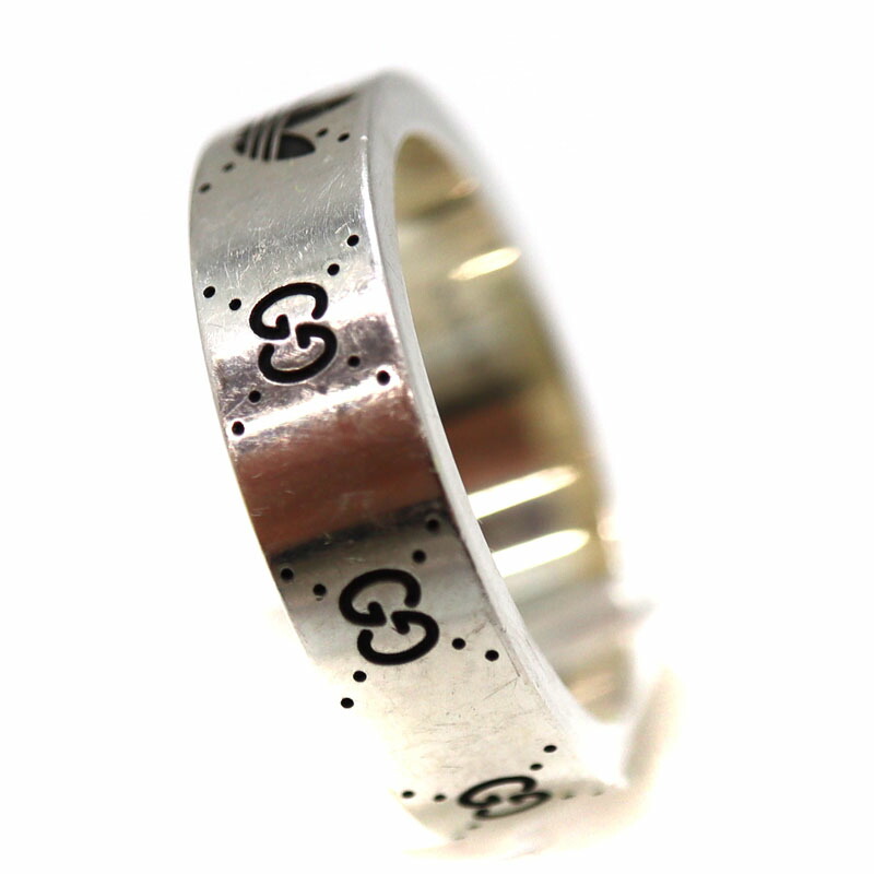 楽天市場】グッチ Gucci アディダスコラボ エングレービングリング