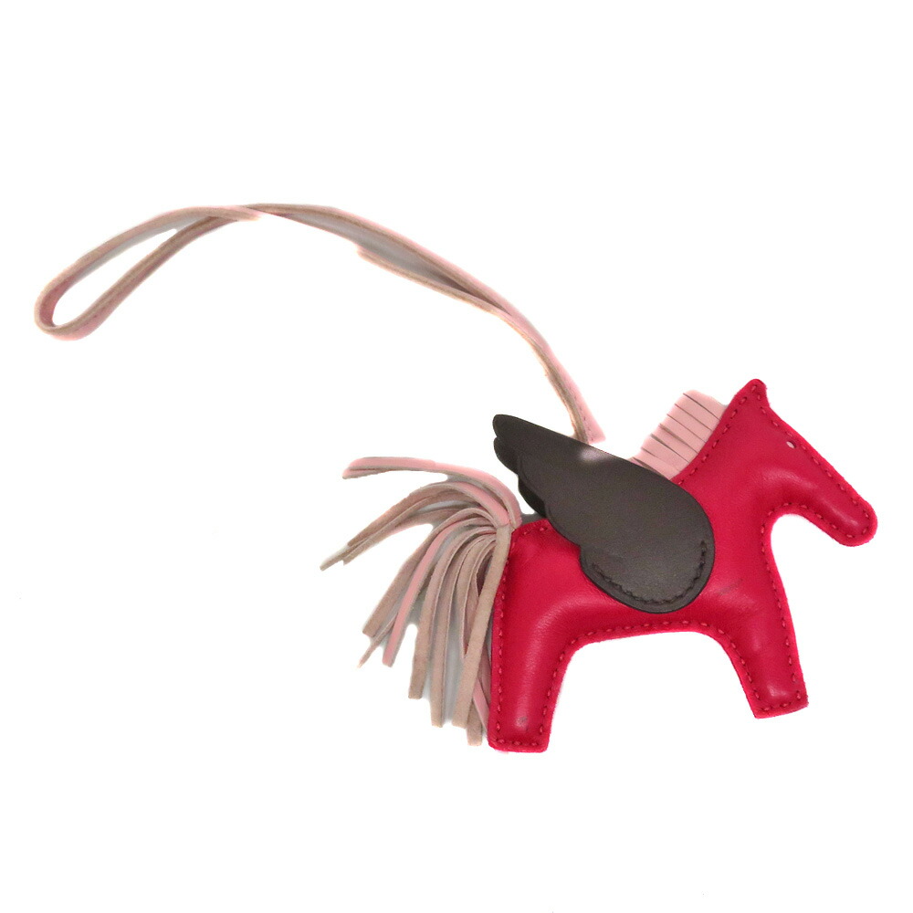 楽天市場】エルメス Hermes ロデオチャームPM ペガサス ピンク系 箱