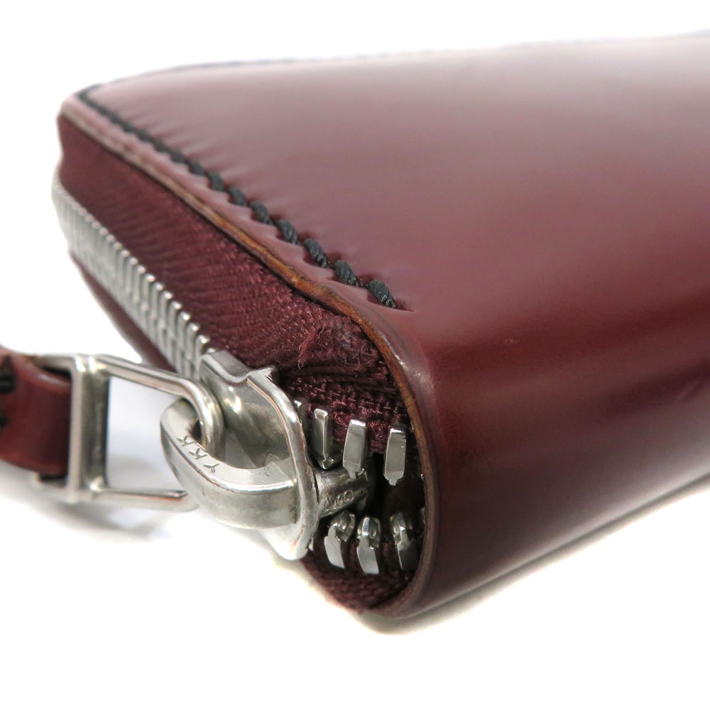 楽天市場】ビーズ屋公ちゃん コードバン ラウンドジップウォレット