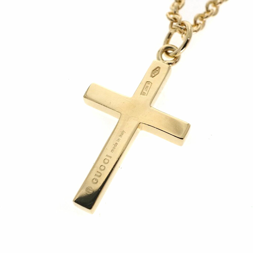 楽天市場】GUCCI 【グッチ】 クロスネックレス K18YG 金 ゴールド